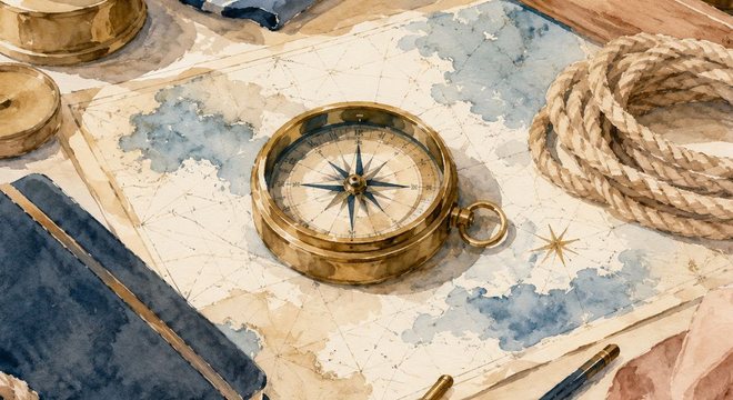 CapsurIA, Analyser un tableau, aquarelle maritime