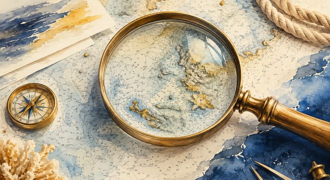 CapsurIA, Auditer ton CV avec l'IA, aquarelle maritime