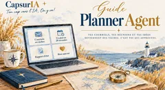 Couverture du guide « Planner Agent », CapsurIA