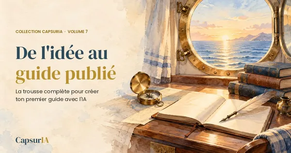 De l'idée au guide publié, un guide CapsurIA à télécharger