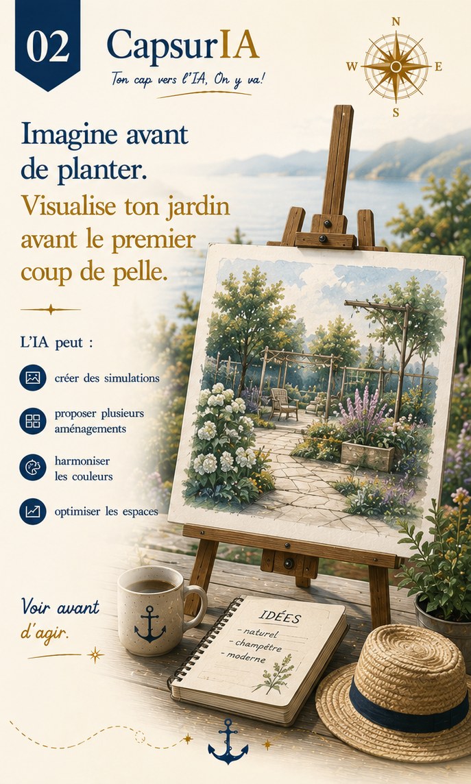 Affiche CapsurIA : Imagine avant de planter