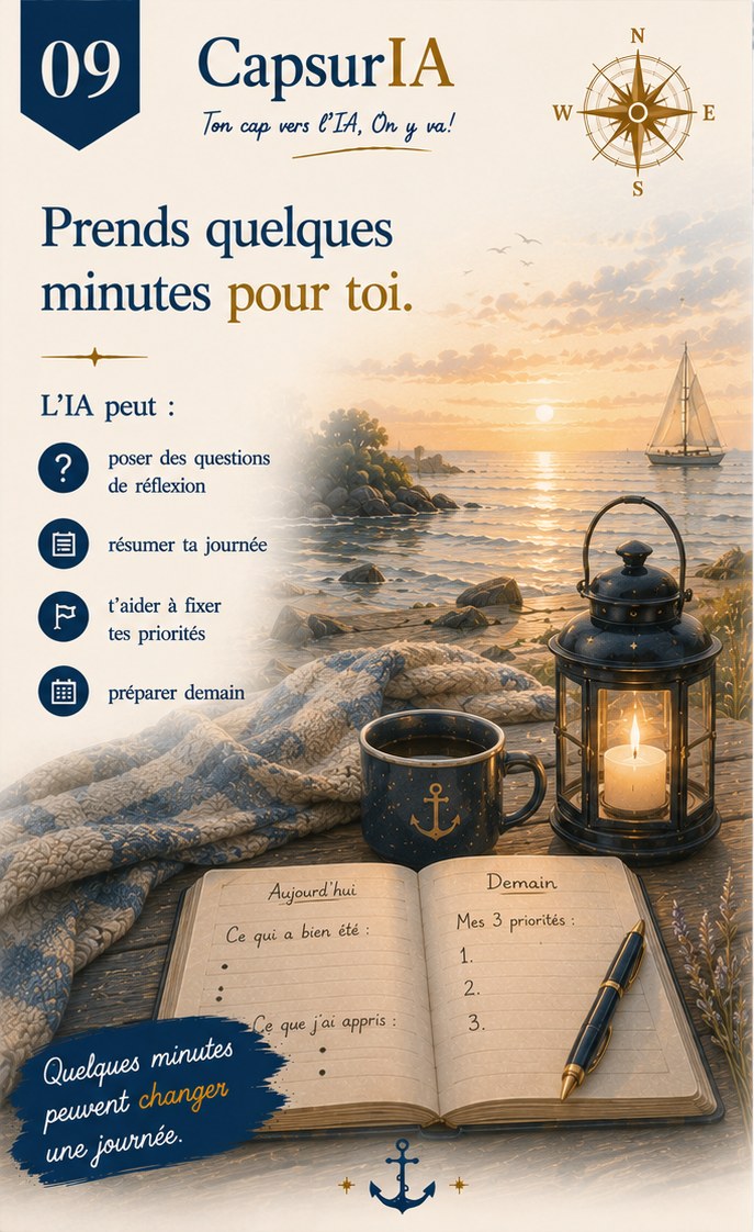 Affiche CapsurIA : Prends quelques minutes pour toi