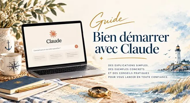 Couverture du guide « Bien démarrer avec Claude », CapsurIA