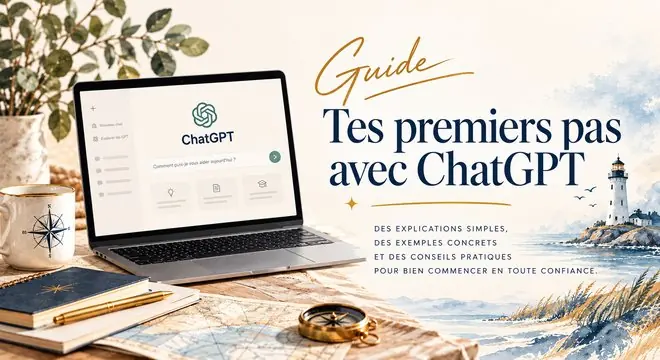 Couverture du guide « Débuter avec ChatGPT », CapsurIA
