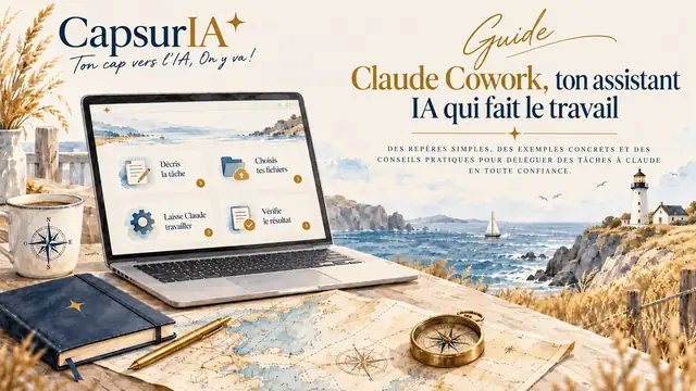 Couverture du guide « Claude Cowork », CapsurIA